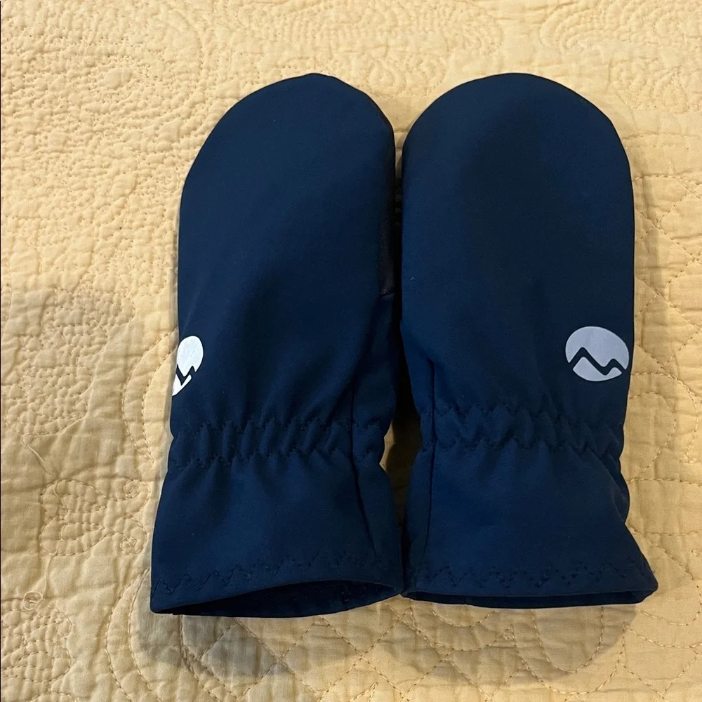 H&M Kids Dark Blue Mittens